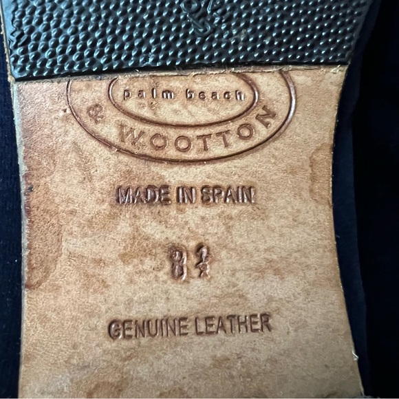 stubbs and wootton velvet Cuban dancers loafers flats size 8.5 - Picture 8 of 8